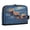 Cute Red Panda, variant on Pencil Bag with Magnetic Foldable Base Large Capacity Stand-Up Pencil Case Durable Nylon Pen Pouch Cute Butterflies and Hearts Pattern