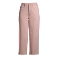 thumbnail image 2 of Time and Tru Women's High Rise Wide Leg Crop Pants, 2 of 6