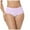 Purple, variant on COMVALUE Women's Lace Underwear Breathable Soft Stretch Hipster Briefs Sexy Bikini Panty (Light Purple, M)