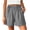 Gray women summer shorts with pockets a1, variant on Women Loose Elastic Waist Shorts Summer Casual Flow Beach Vacation Shorts Solid Basic Lounge Trousers with Pockets Travel Clothes, Pink 2XL