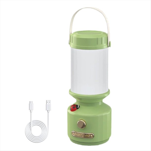 Lámpara de Engranajes para Niños, Linterna para Niños Pequeños, Práctica Luz LED, Batería Recargable, Luz Portátil, Color Verde.