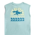 thumbnail image 4 of Wonder Nation Little Boys Graphic Tank Top and Shorts Set, 2-Piece, Sizes 4-10, 4 of 4