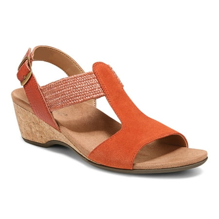 

Vionic Kaytie Women s T-Strap Wedge Sandal