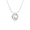 thumbnail image 2 of Delight Jewelry Silvertone Je T'aime Infinity Sign Joy Ring Charm Necklace, 18", 2 of 4
