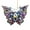 A, variant on Fwttom Christmas Tree Decorations, Butterfly Acrylic Pendant Christmas Party Decorations, Colorful Hanging Christmas Ornaments for Xmas Tree, Windows, Door, Cars