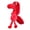 Red, variant on YIFAEUX Plush Horse Keychain Lucky Horse Mascot Pendant for Bag Backpack Purse Fluffy Horse Keyring Cony Pony Doll Ornament