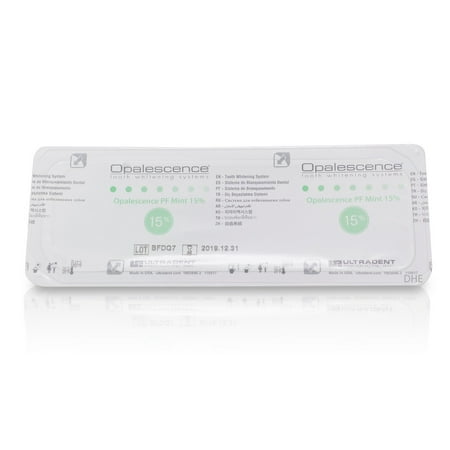 Carbamide Peroxide Whitening Gel - OPALESCENCE PF 15% Carbamide Peroxide Teeth Whitening Gel - 2 Syringes New Style Packaging from Ultradent