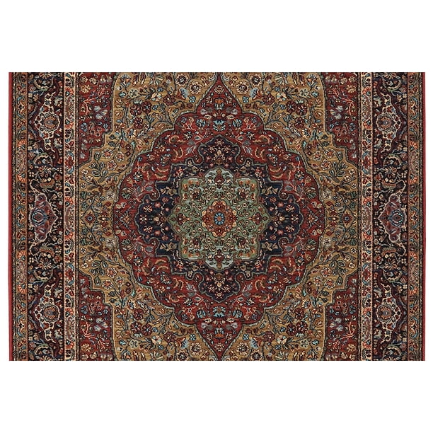 Karastan Original Karastan Area Rug 00700 00718 Navy / Crimson Red