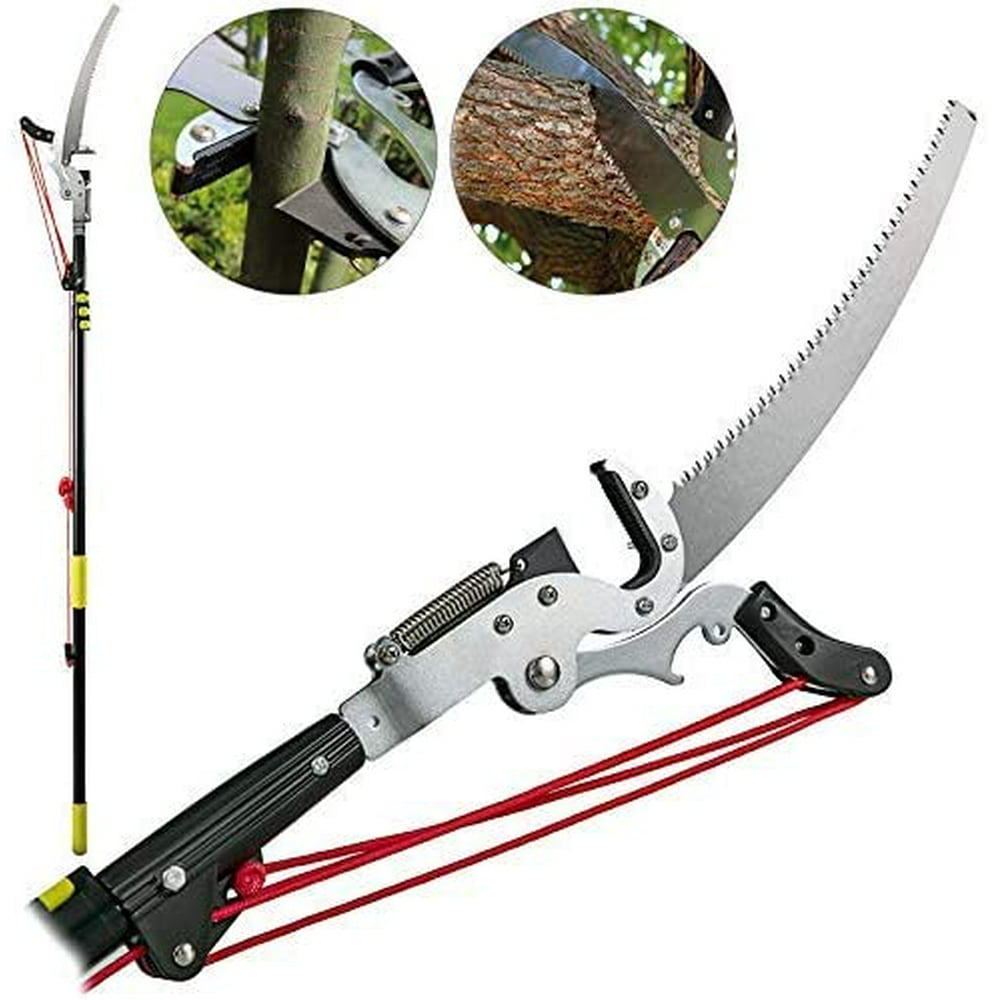 VEVOR 5.417.7ft Extendable Tree Pruner/Pole Saw 3Sided Blade