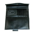 thumbnail image 4 of Size one size Women's Leather Long Bifold Organizer Wallet with Floral Emboss, 4 of 5