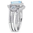 thumbnail image 3 of Everly Women's Topaz Sterling Silver Ring, 3 of 7