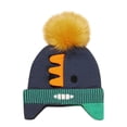 thumbnail image 2 of Heliisoer Autumn Winter Baby Boys Girls Pattern Ear Protection Children Hat, 2 of 2