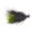 Black/Chart, variant on Outkast Feider Fly Marabou Jig 2PK