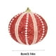 thumbnail image 3 of Adornos navideños, adornos navideños, regalos navideños, colgante de espuma para árbol de Navidad de 8 cm, adornos navideños, bola de espuma de colores colgante con perla, 3 of 7