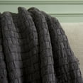 thumbnail image 4 of Safavieh Inaya 51" x 67" Bohemian Cotton Throw, Dark Gray, 4 of 4