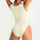 thumbnail image 4 of Body moldeador de moda para mujer, ajustado, informal, liso, mono de yoga, pantalones cortos, corsé, mono para mujer, 4 of 6