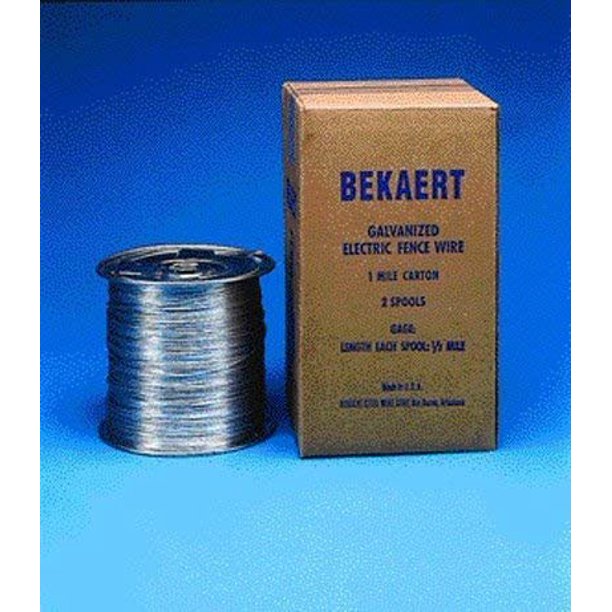 Bekaert 118306 14Gauge Electric Fence Wire, .5Mile or 2,640Ft
