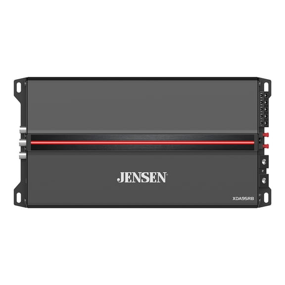 Open Box Jensen XDA95RB Class D 5 Channel Bridgeable Amplifier with Bluetooth Control