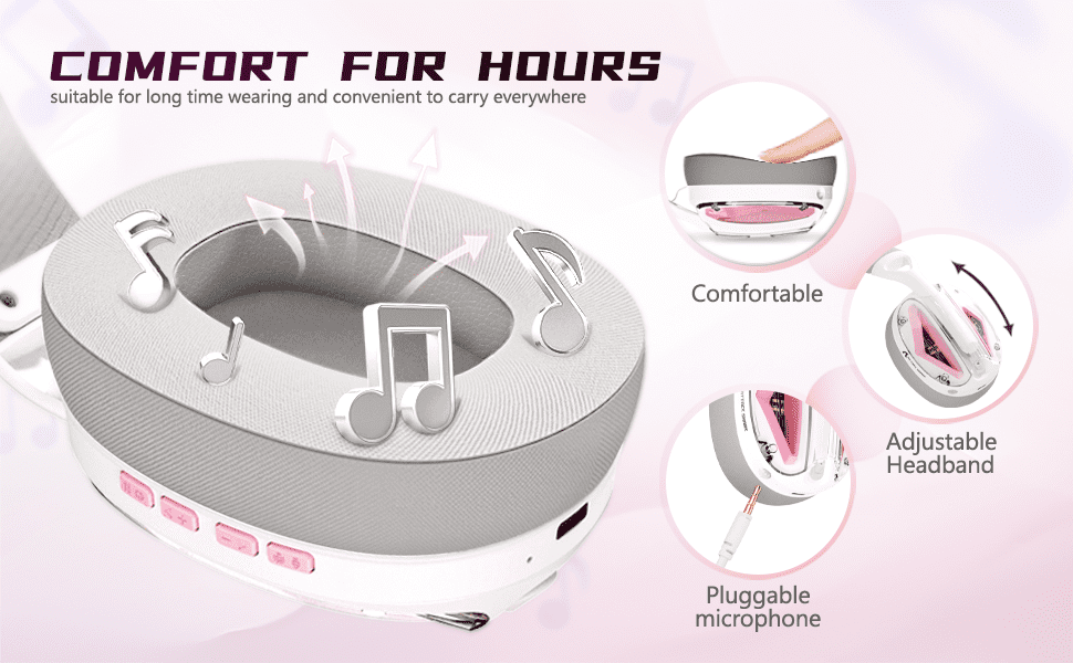 ATTACK SHARK L60 Ultra-Light Tri-Mode Gaming Headset Ultra-Light Tri-Mode Wireless Gaming Headset for PC/PS4/Xbox