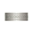 thumbnail image 3 of Mens 6mm Cross Design Titanium Wedding Band, 3 of 6
