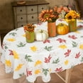 thumbnail image 3 of Fall Tablecloth for Round,Oval,Rectangle Tables,Waterproof Fall Harvest Table Cloths for Dining Room Table Cover - 60x84 Inch, 3 of 5