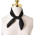 thumbnail image 3 of Men Silk Scarves 100% Silk 21" x 21" Square Neck Scarf Pure Color Breathable Lightweight Neckerchief Fashion, 3 of 5