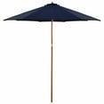 thumbnail image 2 of Northlight 9 ft. Outdoor Patio Market Umbrella with Wooden Pole, 2 of 5