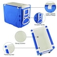 thumbnail image 6 of Outdoor Picnic Foldable Multi-function Rolling Cooler Upgraded Stool Blue, 6 of 15
