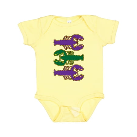 

Inktastic Mardi Gras Celebration Funny Crawfish Gift Baby Boy or Baby Girl Bodysuit