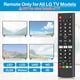 thumbnail image 2 of Rimous Mando a distancia compatible con LG TV (todos los modelos) para todos los LG Smart TV LCD LED 3D AKB75375604 AKB75095307 AKB75675304, mando a distancia para LG TV Remote Wr Holder & Battery, 2 of 5