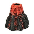 thumbnail image 2 of Xihbxyly Dia Del Primer Ministro Adorno Decorativo para Pecera con Forma de Volcán y Bomba de Oxígeno de Piedra para Acuario., 2 of 6
