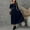 Blue, variant on Tdoqot Womens Wedding Guest Dresses- Long Sleeve Ribbed Knit Crewneck Casual Elegant Spring Maxi Dresses Red Size S-2XL