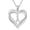 Heart Initial A, variant on JKR Heart Initial Necklace 925 Sterling Silver Initial A-Z Letter Pendant Necklace Double Heart Jewelry Anniversary Birthday Gifts for Women Her Wife Girlfriend