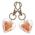 thumbnail image 5 of Flower Keychain Charm for Bag Hanging with 2Pcs Decorative Key Rings, 5 of 5