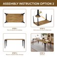 thumbnail image 5 of allforwood Spade Dining Table Leg Modern and Minimalist Metal Legs for DIY Table Projects (Set of 4)., 5 of 8