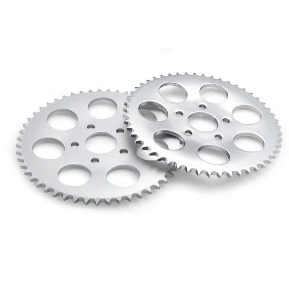 Twin Power 48 Tooth Zinc Plated .150 Offset Rear Sprocket for Harley Davidson 1