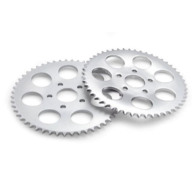 Twin Power 48 Tooth Zinc Plated .150 Offset Rear Sprocket for Harley Davidson 1