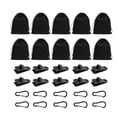 thumbnail image 4 of Juego de 10 bolsas de pesas para cortinas de exterior con clips y mosquetones, saco de multiusos para cortinas, tiendas de campaña y pérgolas., 4 of 8