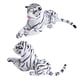 thumbnail image 1 of Tigre de peluche artificial, tigre artificial de peluche, juguete de tigre artificial, almohada de juguete de tigre artificial, aspecto llamativo, 1 of 9