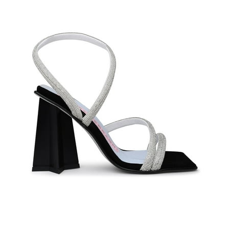 

Chiara Ferragni Woman Black Faux Leather Andromeda Sandals