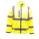 thumbnail image 5 of Yoko - Chaqueta reflectante de trabajo Softshell para hombre (Amarillo fluorescente) Yoko UTBC1246_hivisyellow, 5 of 7