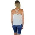 thumbnail image 3 of ToBeInStyle Women's Strappy Back V-Neck Camisole Top, 3 of 6
