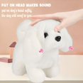 thumbnail image 7 of BESTSKY 2026 New Walking Dog Toys for Kids Plush Puppy Walking Barking Toy Dog Battery Operated Cute Puppy Electronic Interactive Dog Retriever Toy Dogs That Walk&Bark Stuffed Animal Dog Age 3 4 5 6+, 7 of 7