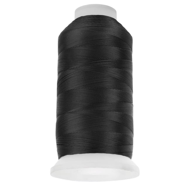 HLONK Sewing Machine Thread Better Lubricity Machine Embroidery Thread Sturdy For Home Use For Sewing White Red Black