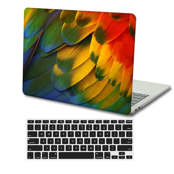 KSK KAISHEK Plastic Hard Shell Cover for 2021/2022/2023 Rel. MacBook Pro 14" XDR Display Touch ID + Black Keyboard Cover Model: M2 A2779 A2442 M1 Animal 230