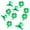 Green B, variant on AYktou St Patrick's Day String Lights, 3.3Ft Four-Leaf Clover Irish Hat Green Decorative Lamp with 10 LEDs, Hanging LED Lights for Fireplace Tree Garden Corridor Indoor Outside Store Home Decor