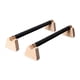 thumbnail image 4 of 2 barras paralelas de flexiones para entrenamiento para hombres y mujeres, asas de flexiones de madera resistentes 50 cm, 4 of 9