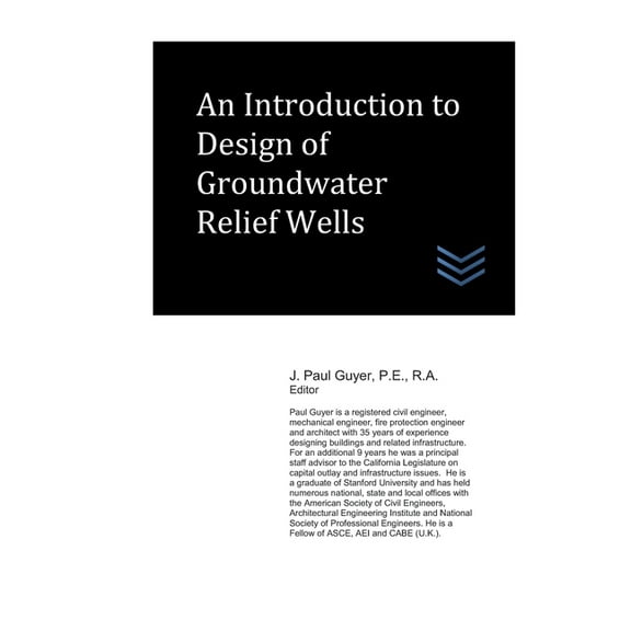 An Introduction to Design of Groundwater Relief Wells (Paperback)