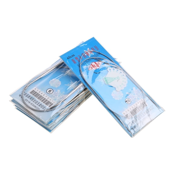 Ciwanning New 13 Sizes Stainless Steel Circular Knitting Crochet Knit Hook