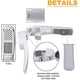 thumbnail image 3 of Stainless Steel Garlic Press, Garlic Press, Ginger Press, Ginger Crusher, Restaurant/household Garlic Crusher, 3 of 5